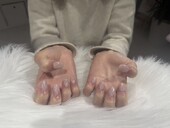 ハンド 定額デザイン 「ナチュラルピンクな仕上がりに！」|Nail Salon Linda
