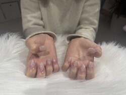 ハンド 定額デザイン 「ナチュラルピンクな仕上がりに！」|Nail Salon Linda