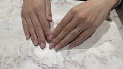 ハンド ワンカラー 「ナチュラルカラーが素敵なお手元!」|Nail Salon Linda
