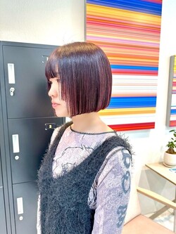 アンブレラカラー × ボブ|etore