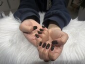 ハンド ワンカラー 「ブラウンワンカラーチョコっぽくてバレンタイン時期にぴったり！」|Nail Salon Linda