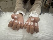 ハンド 定額デザイン 「ストーンが色々なカラーの宝石ネイル！」|Nail Salon Linda