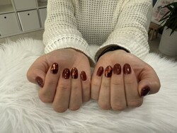 ハンド 定額デザイン 「ハートのぷくぷくデザイン！この時期にぴったりですね！」|Nail Salon Linda