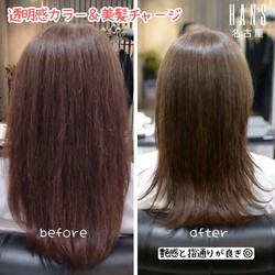 髪質改善ケアと「白髪染めを使わない」白髪ぼかし|美容室ＨＡＮＳ　名古屋　伏見