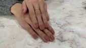 「ハンド ワンカラー」大人っぽいカラーのワンカラー|Nail Salon Linda
