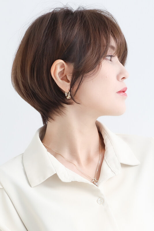 ショートボブ × ナチュラルレイヤー|Hair Make TOP SHAPE