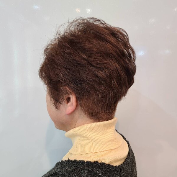 パーマ×カラー|マリー美容室