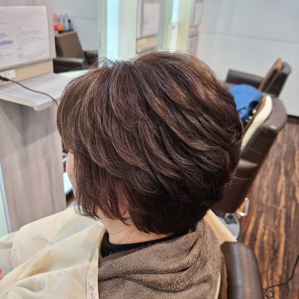 パーマ×メテオカラー|マリー美容室