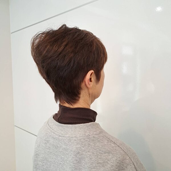 カラー×ショートカット|マリー美容室