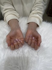 「ハンド マグネットワンカラー」うるつやマグネットで上品な感じをイメージしました！|Nail Salon Linda