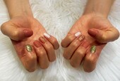 「ハンド 定額デザイン」定額デザイン、カラーチェンジで印象をガラッと変えることができます！|Nail Salon Linda