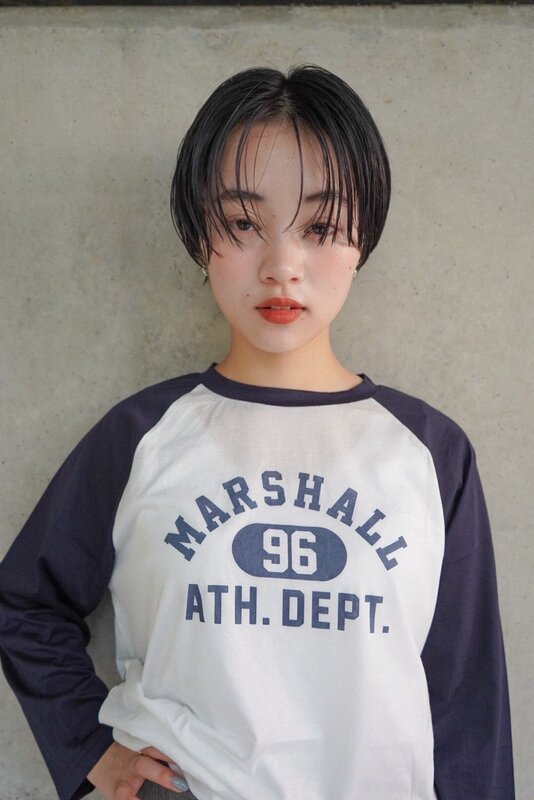 黒髪ハンサムショート|tas