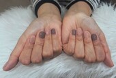 「ハンド ワンカラー」２色ワンカラーでオシャレ感UP!|Nail Salon Linda