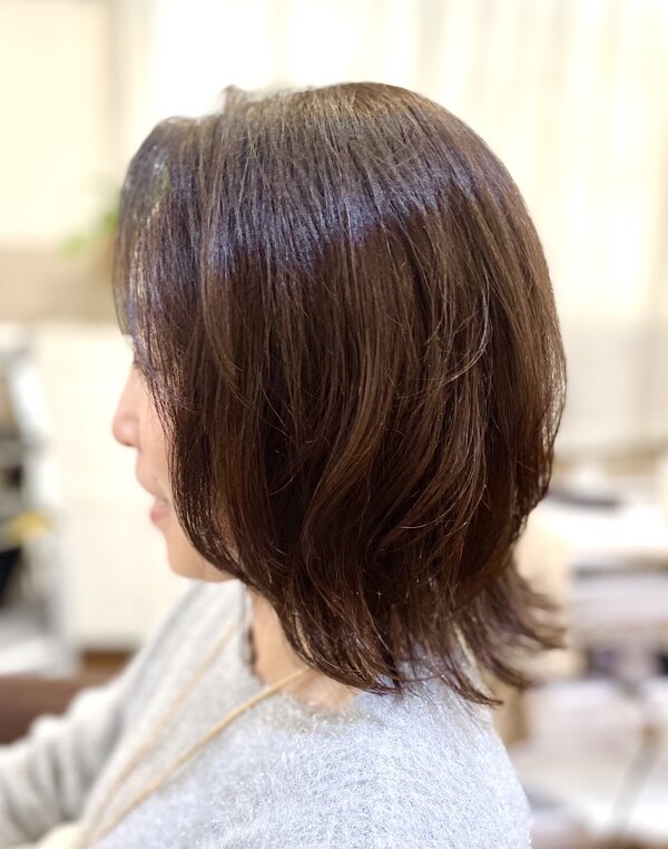 大人可愛いレイヤーボブスタイル|Concord  Hair