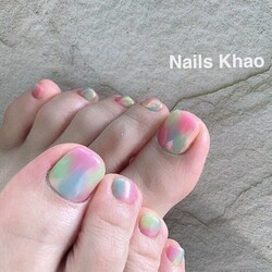 ネオンフットネイル|Nails Khao