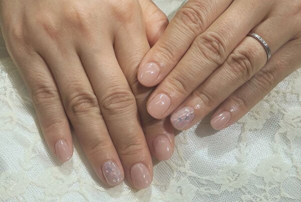 「ハンド 定額デザイン」ナチュラルなカラーでまとめたシンプルオフィスデザイン！|Nail Salon Linda