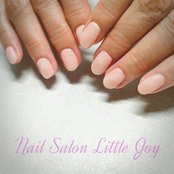 ピーチマーブルネイル|ネイル&amp;フットケアサロンLittle Joy