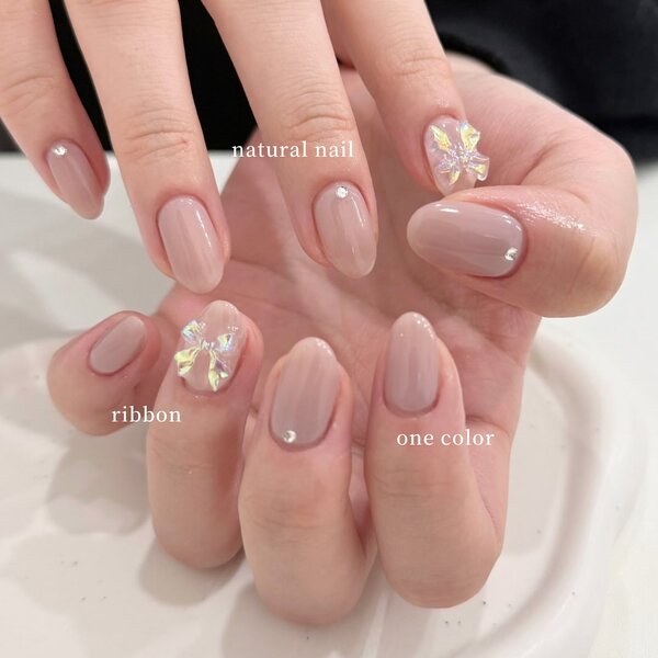 ワンカラー×リボン|aimer more 国立店