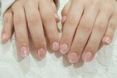 「ハンド 定額デザイン」オーロラピンクで春らしさ全開に！|Nail Salon Linda