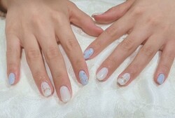 「ハンド 定額デザイン」リボンのシールが可愛くて大人気です！