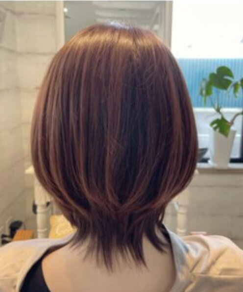 ピンクベージュ♪髪質改善カラーショートカット♪|ALOHA LaLa