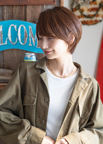 30代、40代、マッシュショート