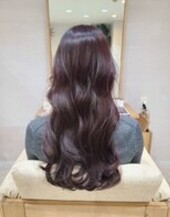 ふわモテロング☆〈レッドブラウン〉|髪質改善美容室Stellar札幌店