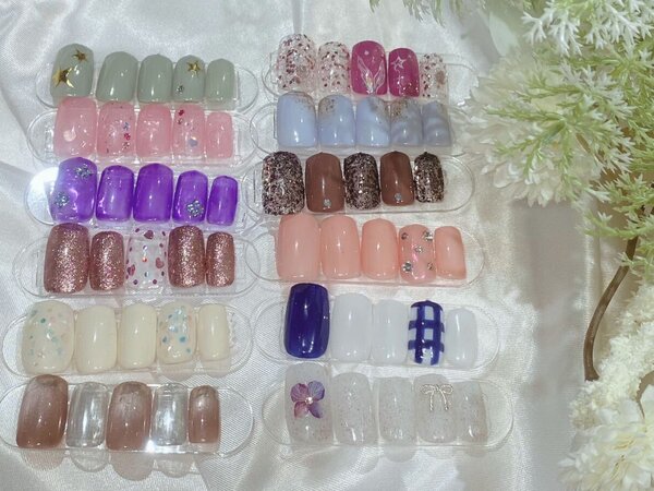 「2025年 夏 定額デザイン」夏の定額デザインのサンプルです サロンでお好みのデザインをお選びください！|Nail Salon Linda