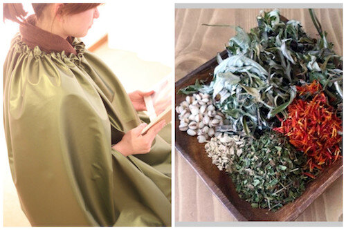 冷え改善よもぎ・ハーブ蒸し|ハーブとアロマのエステサロン　ナーディ