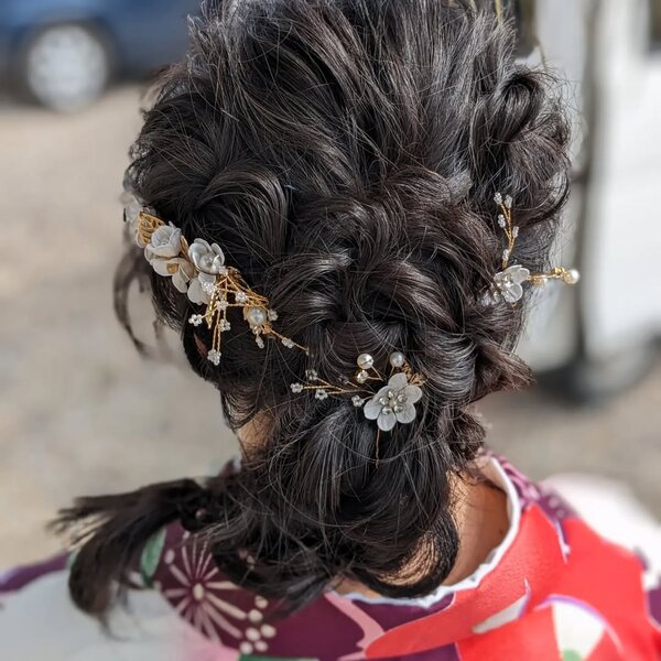 卒業式のメイク・セット・着付け|hair create MUSE