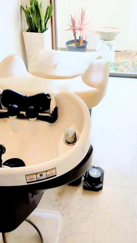 シャンプー台|hair create MUSE