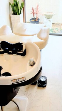 シャンプー台|hair create MUSE