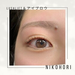 LUSHLIFT＆アイブロウ