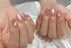 「ハンド ライトコース」マグネットとハートホロの相性が抜群ですね！ 旅行にもオススメです^ ^