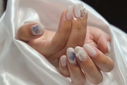 「ハンド 定額デザイン」定額デザインたくさん用意していますのでお好みのデザインをサロンでお選びください、カラー変更可能！|Nail Salon Linda