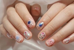 「ハンド ミドルコース」小さいお爪でも、可愛く仕上げます!|Nail Salon Linda