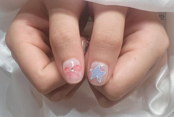 「ハンド ミドルコース」小さいお爪でも、可愛く仕上げます!|Nail Salon Linda