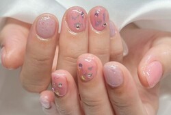 「ハンド 定額デザイン」定額ネイルを色変えで、夢色のお菓子のようなネイルに！|Nail Salon Linda