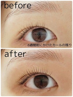 6週間経ってもこの美しさ。持続力が違います