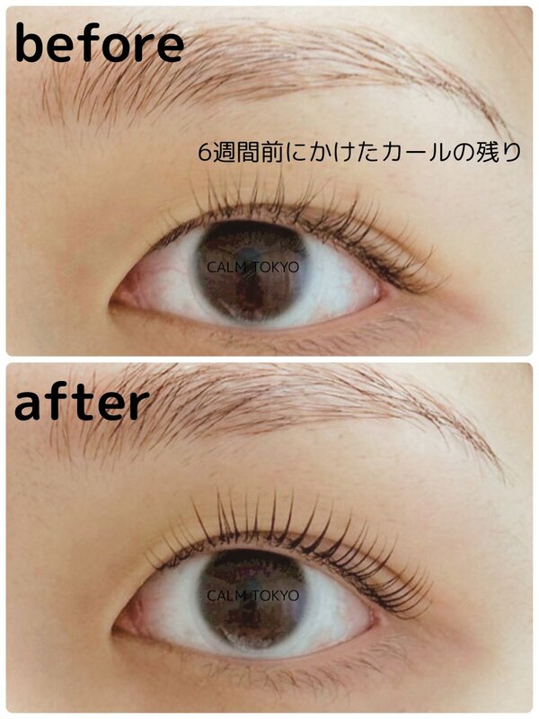 6週間経ってもキレイが続く、感動のまつげパーマ|まつげパーマ＆眉毛アイブロウ CALM TOKYO 恵比寿本店