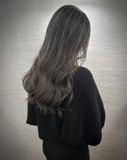 外国人風ハイライトグレー|motenas at Beppin's