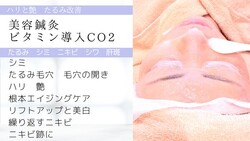 ビタミンとAPPSをCO2で導入|さつき鍼灸整骨院 鍼灸フェイシャルサロンさつき