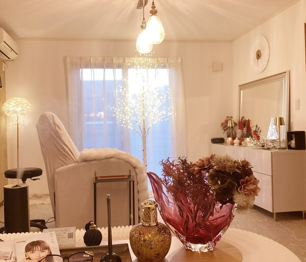 アイメニュー施術スペース|まつげサロン アイビー