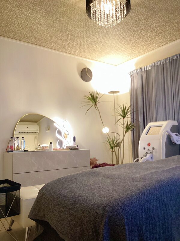 エステメニュー施術スペース|まつげサロン アイビー