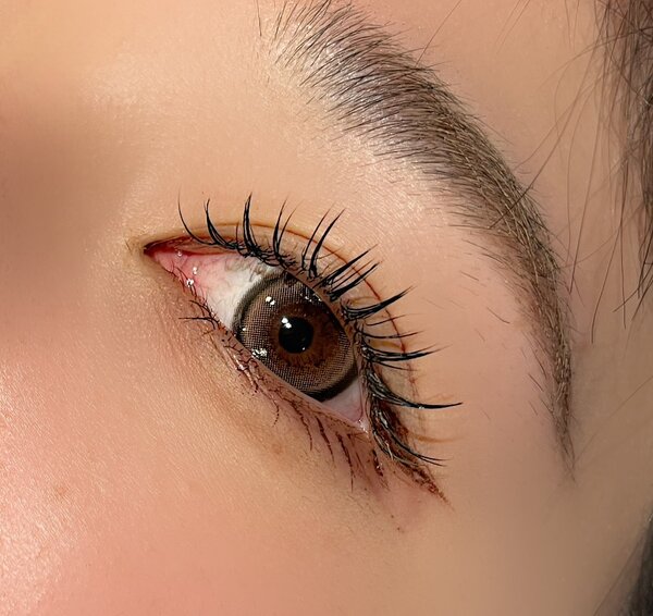 LEDエクステ100本+マツパ|まつげサロン アイビー