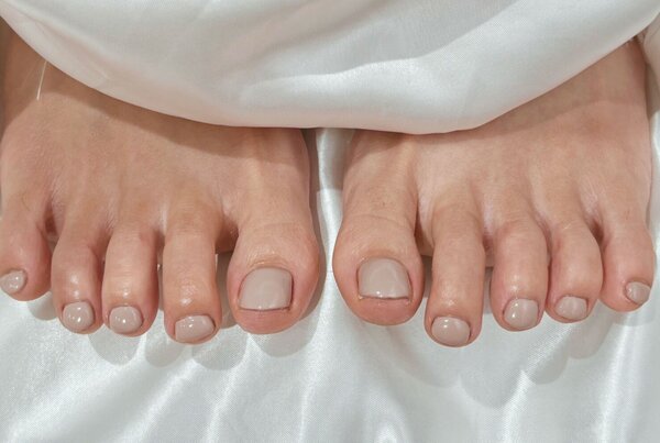 「フット ワンカラー」ヌードカラーでより美爪に！！|Nail Salon Linda