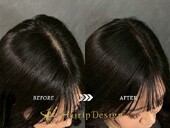 ヘアタトゥー（Before After）女性	③|Perfect EYE