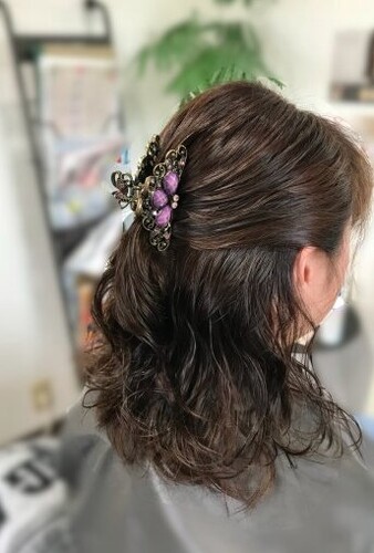 ミディアムパーマ