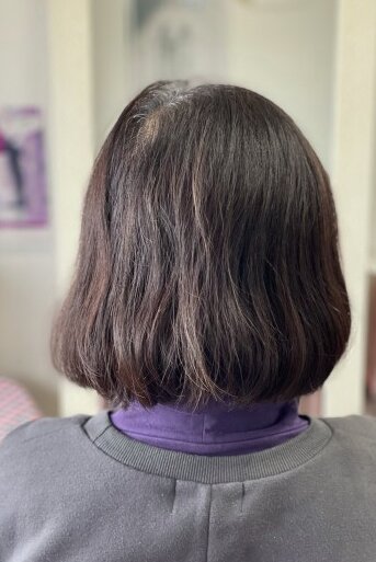 メテオストレート+カラー before/after|美容室support