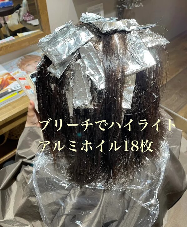 ブリーチでハイライトをON！|大人の女性のヘアサロンShe 浜松大平台店